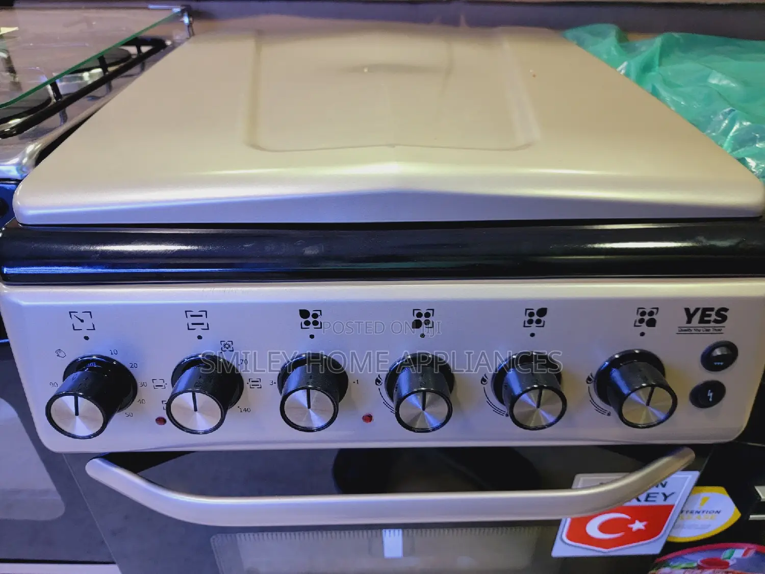 Yes 60cm by 50cm Gas Cooker
