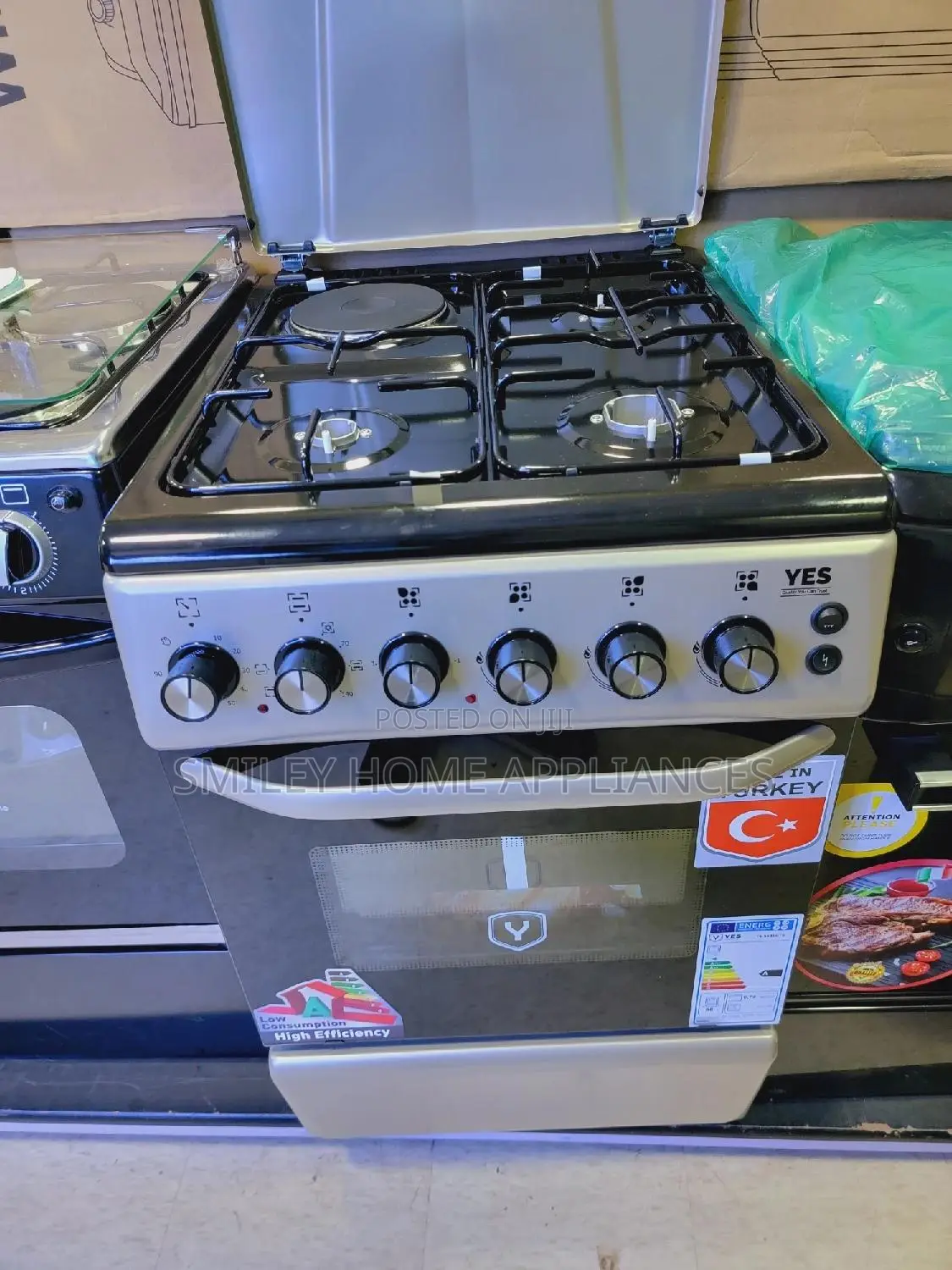 Yes 60cm by 50cm Gas Cooker