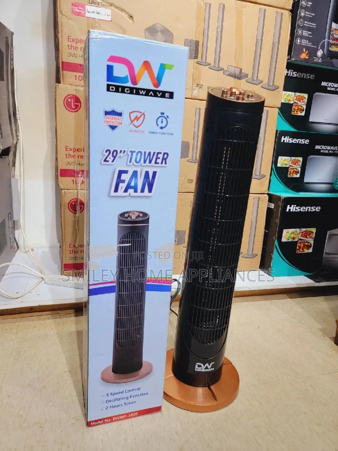 29inches DW Tower Fan Brand New