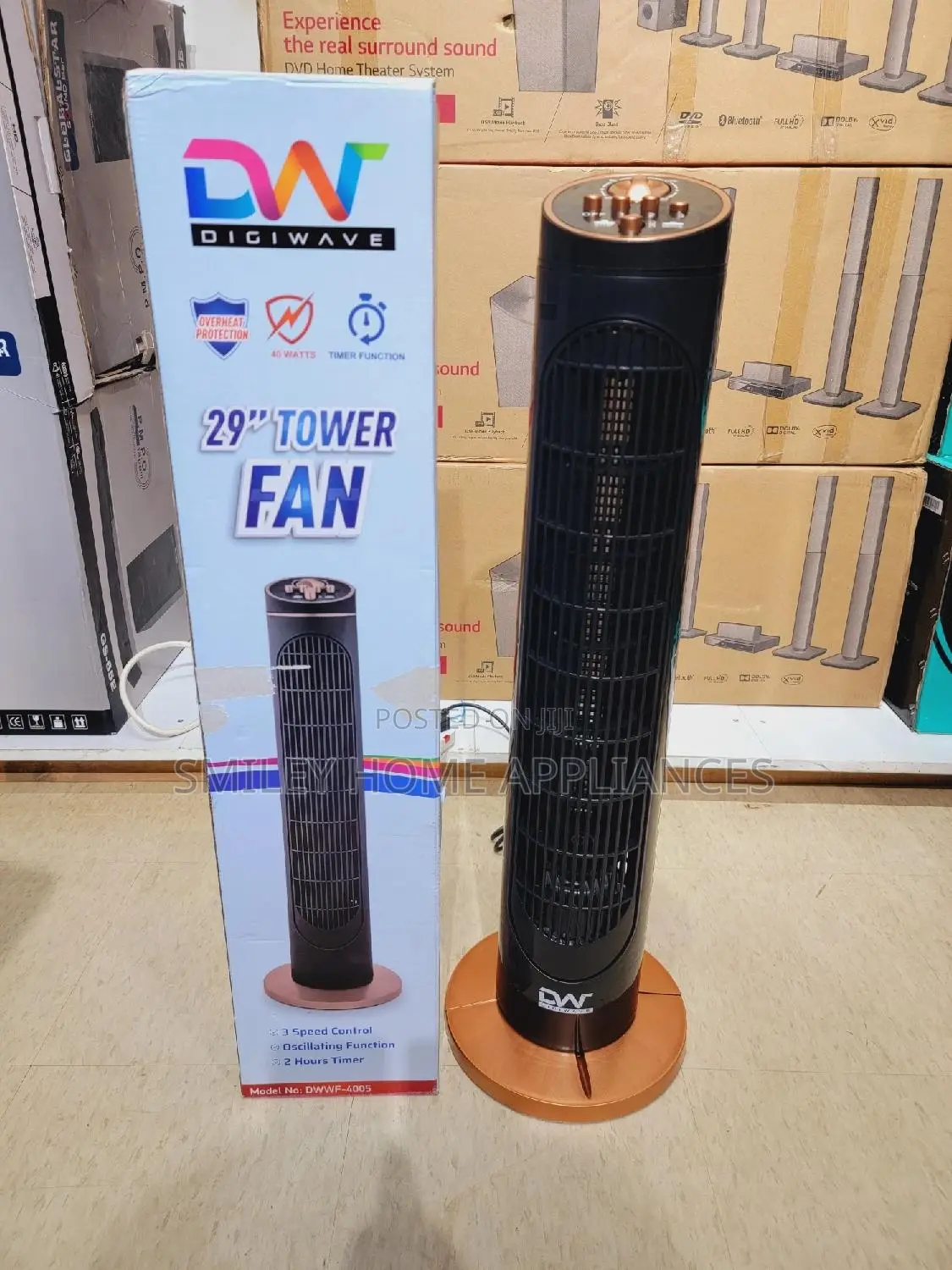 29inches DW Tower Fan Brand New
