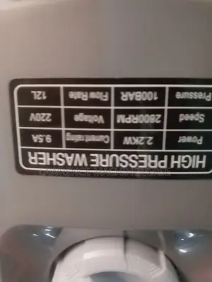 Jet Washer Electric