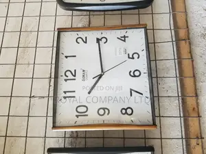 Sonam Golden Brown Wall-Clocks /Classic /High Quality