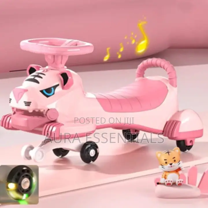 Licensed and Realistic Tiger Ride on Car for Kids