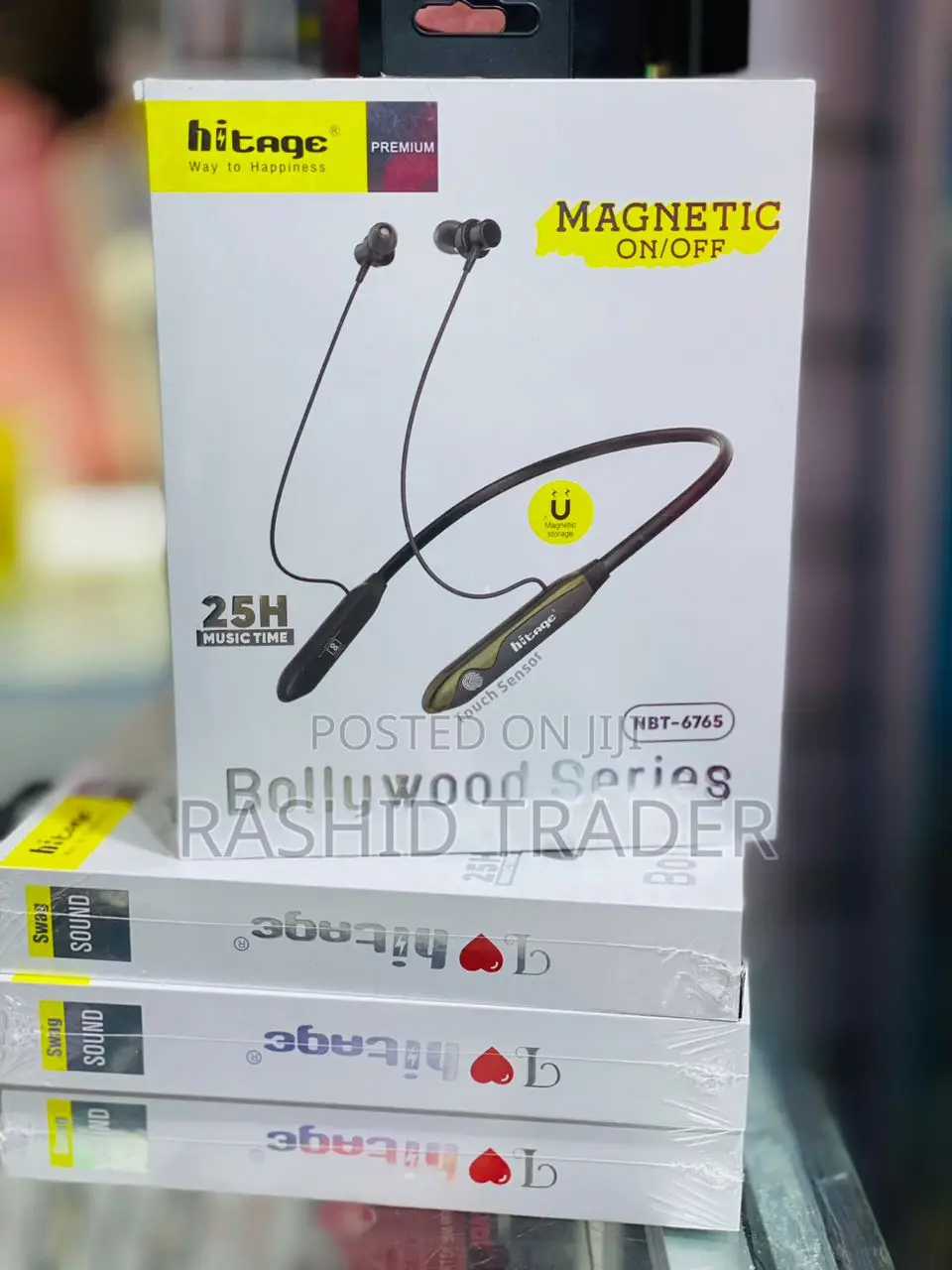 Wireless Head Sets Magnetic on/Off