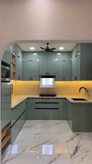 Gray Kitchen Cabinet Call Us On
