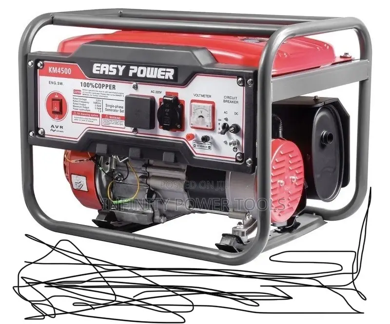 Easy Power Generator Gasoline KM4500