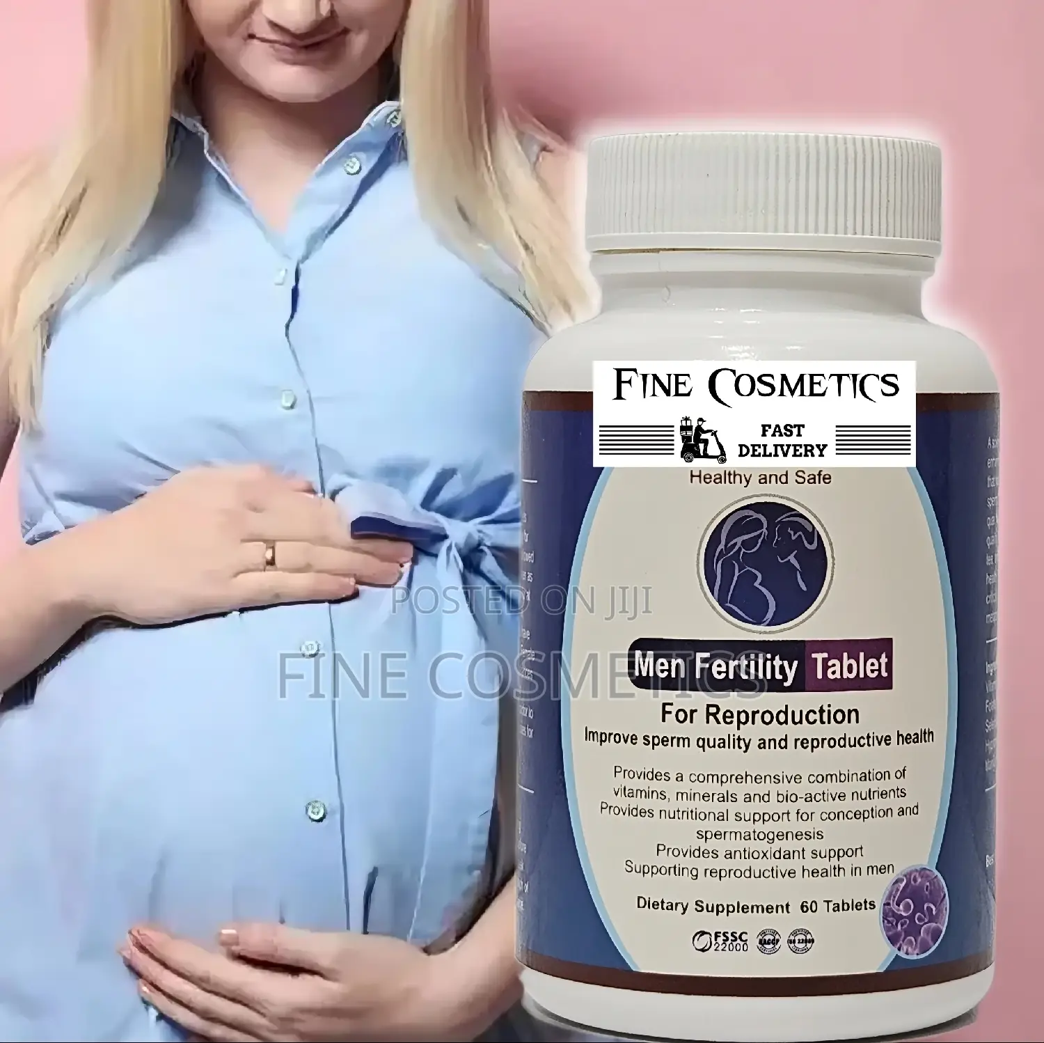 Men Fertility Tablet, Male Sperm Count Pill for Reproduction