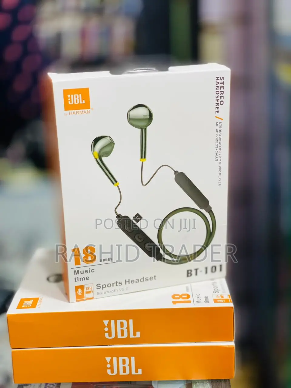 JBL Sports Head Sets 18 Hours Music Time