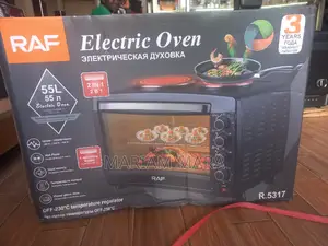 Electric Oven 55 LTRS With Double Hotplate