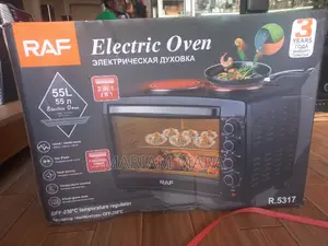 Electric Oven 55 LTRS With Double Hotplate