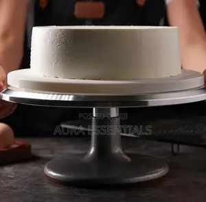 Cake Stainless Steel Turntable Mold Cake Plate