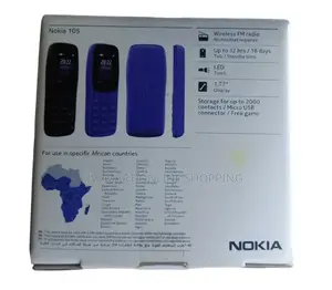 New Nokia 105 Black