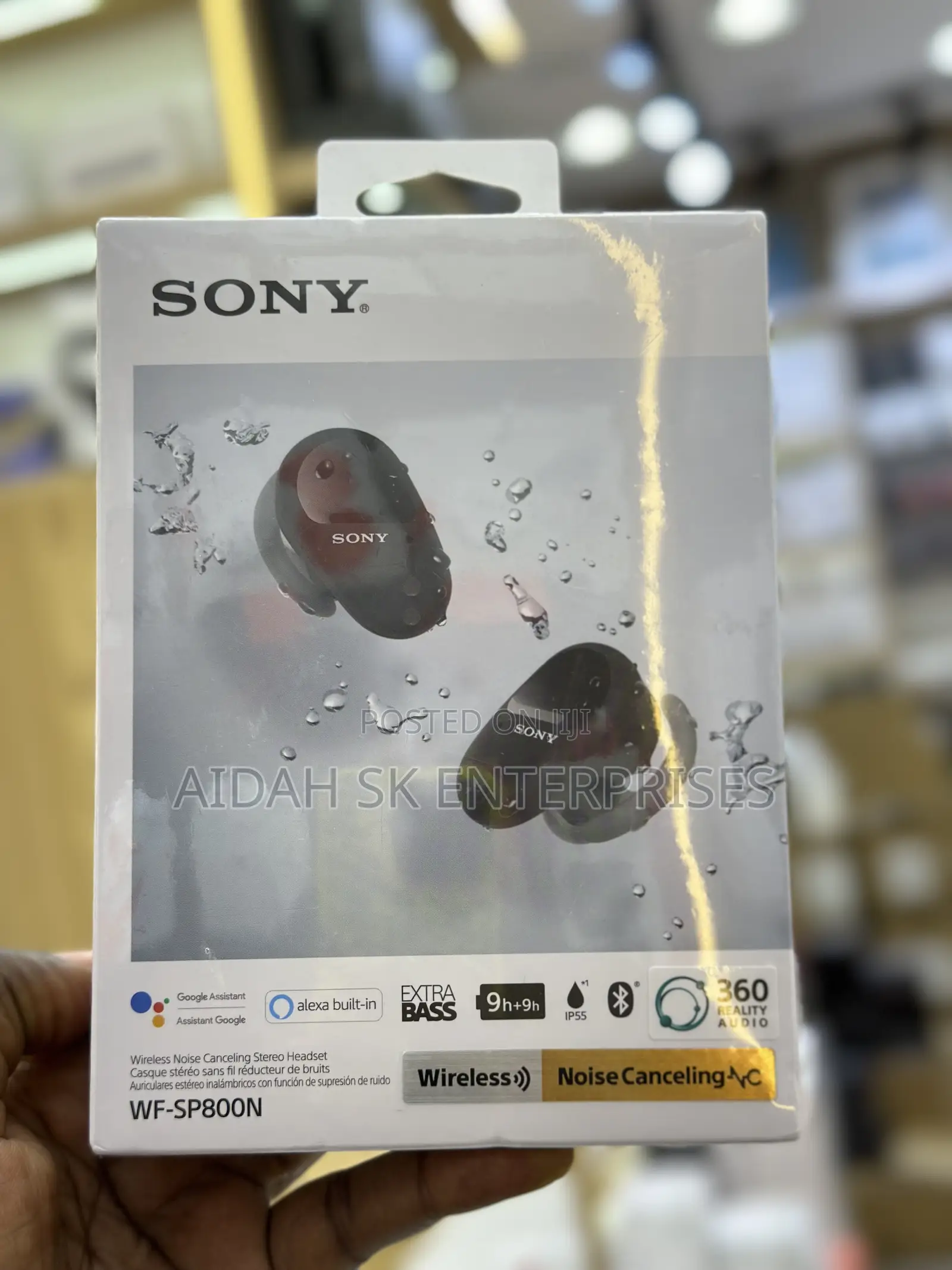 WF-SP800N Wireless Noise Cancelling Headphones