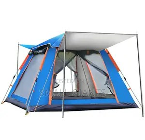 4 People Heavy-Duty Automatic Camping Tent