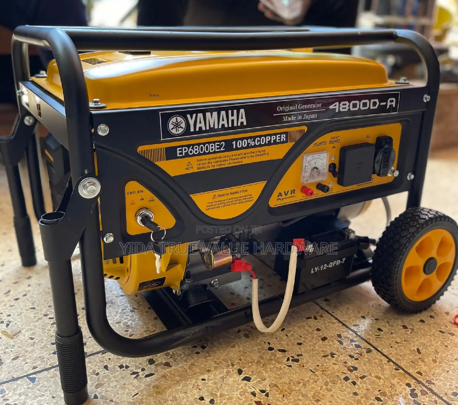 Generator Yamaha With Wheels 4kva