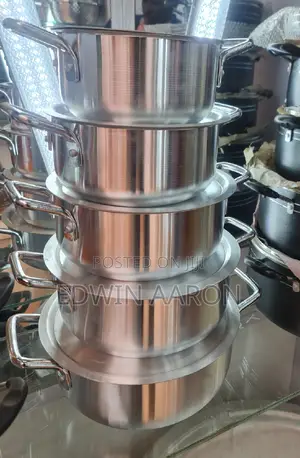 5pcs Aluminium Saucepan Set