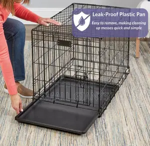 Fold Carry Single Door Collapsible Wire Dog Crate