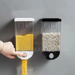 Wall Mounted Plastic Cereal Dispenser 1500ml