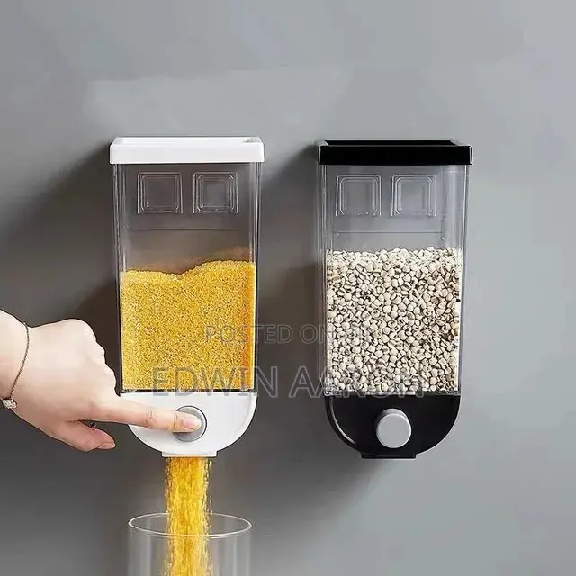 Wall Mounted Plastic Cereal Dispenser 1500ml