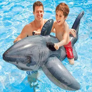 Intex Inflatable Shark Swimming Pool Floater for Kids