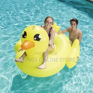 Intex Inflatable Duck Swimming Pool Floater for Kids