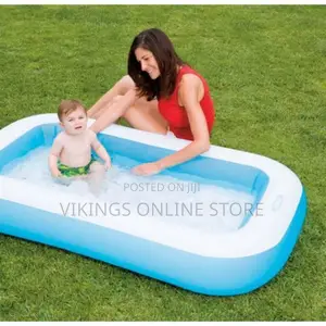 Intex Inflatable Swimming Pool Rectangle - Blue