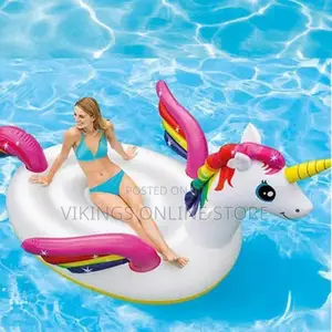 Intex Inflatable Flamingo Swimming Pool Floater for Kids