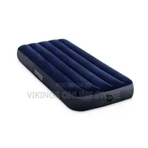 Intex 64756 Single Design Air Bed Inflatable Air Mattress