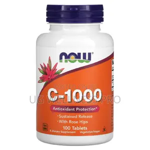 Now Foods, C-1000, 100 Tablets With Rosehip