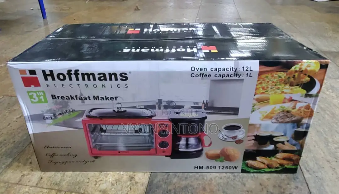 Hoffmans 3 in 1 Electric Breakfast Maker