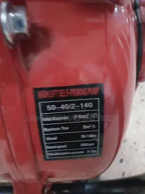 High Pressure Water Pump