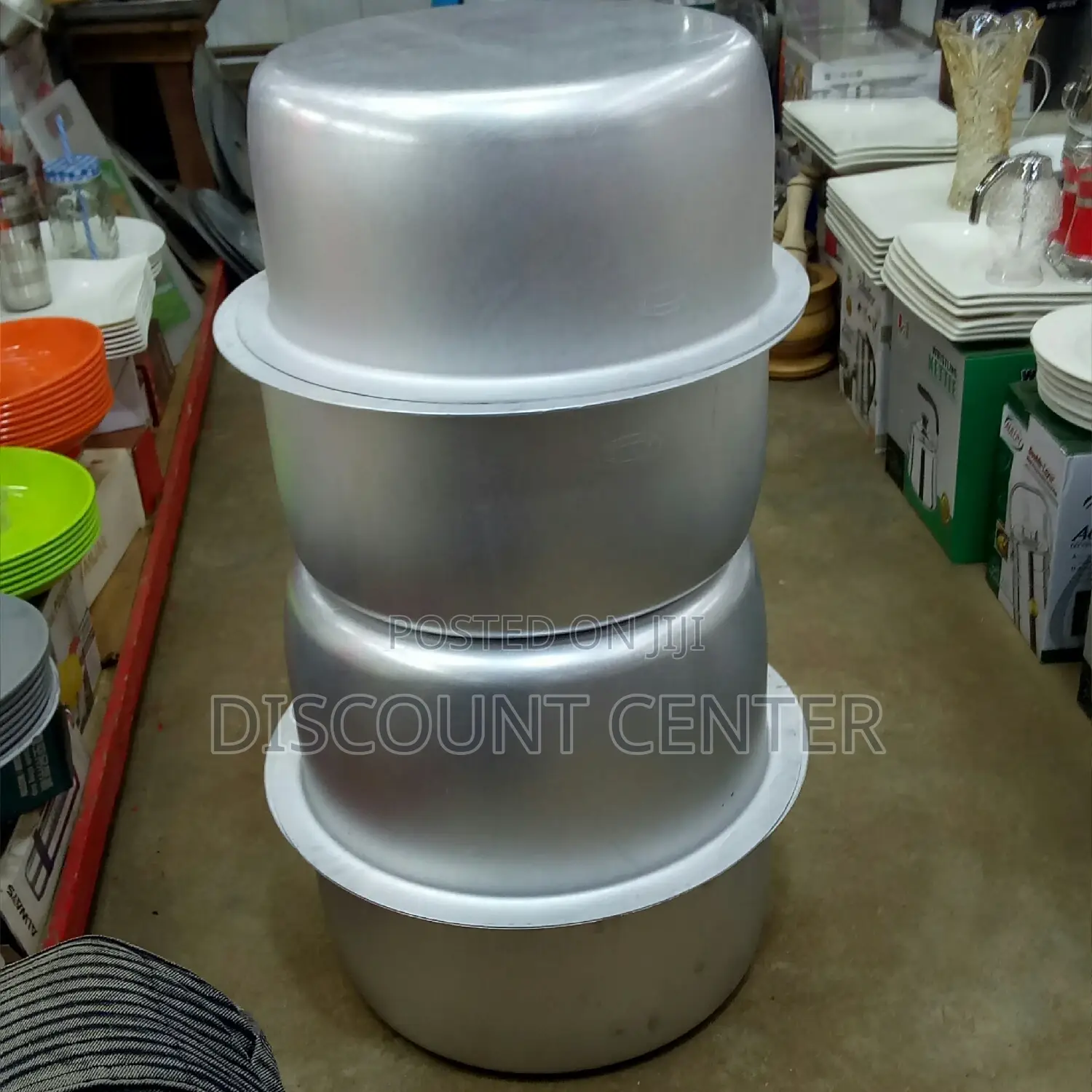Saucepans Heavy Crystal 15 16 17 18 Liters