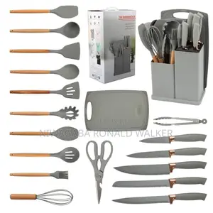 19pc Silicone Kitchenware Set