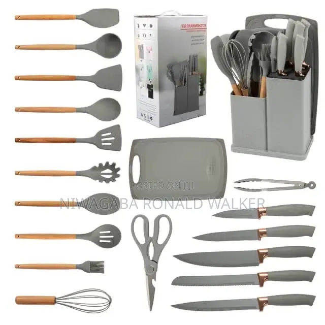 19pc Silicone Kitchenware Set
