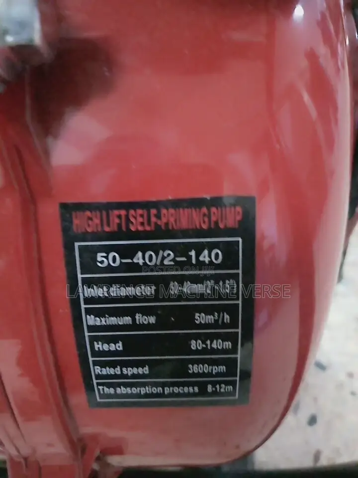 Gasoline Surface High Pressure Water Pump