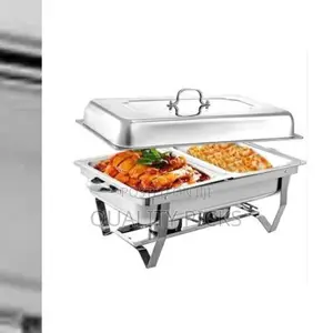 Double Stainless Chafing Dishes