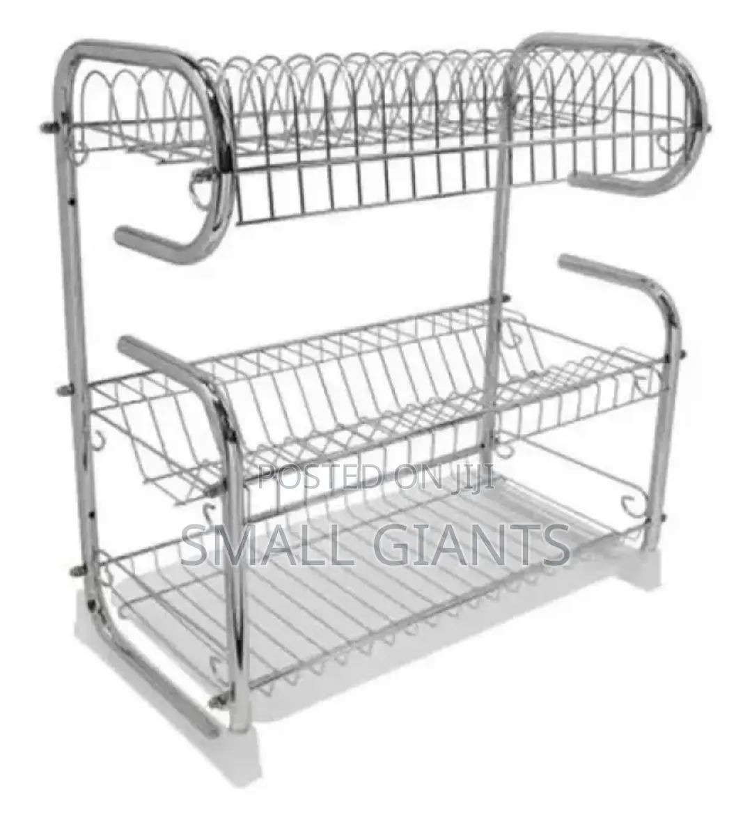Tabletop Dish Plate Drying Rack 3 Layer