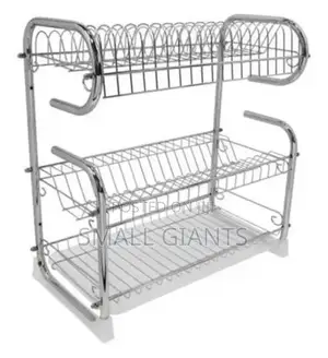 Tabletop Dish Plate Drying Rack 3 Layer