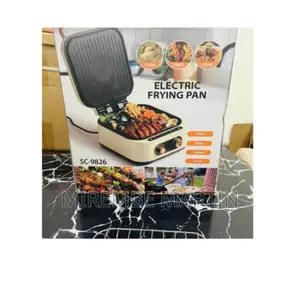 Electric Baking Frypan Cooker Double Sided BBQ Grill.