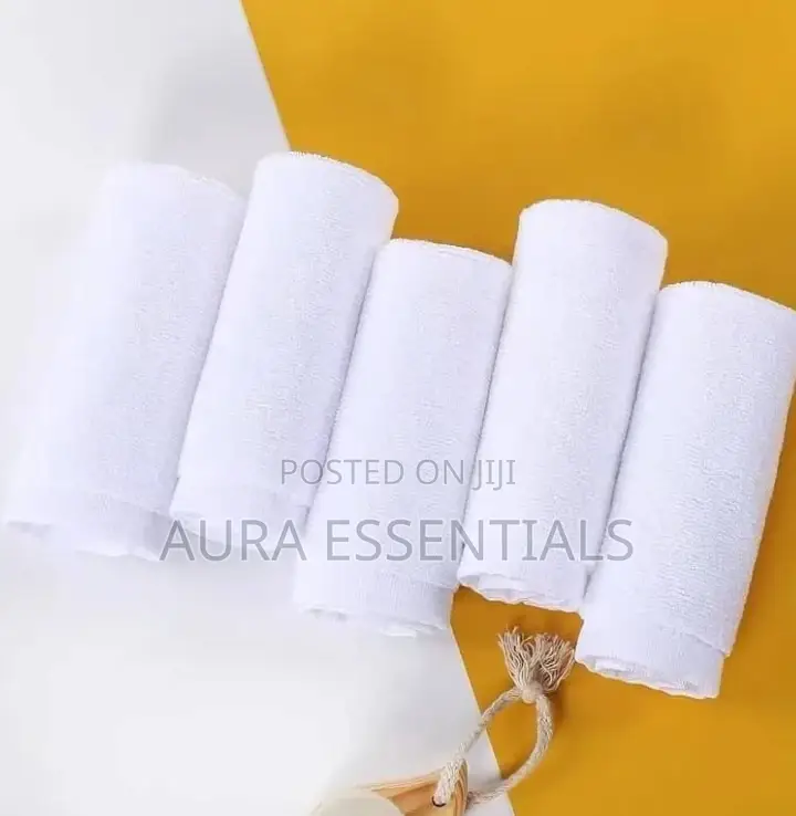 Cotton White Hotel Face Towels
