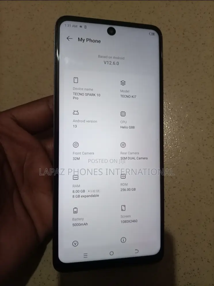 Tecno Spark 10 Pro 256 GB Black