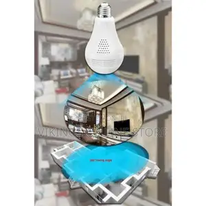 02 Worldwide 360 Security Wifi Bulb Camera