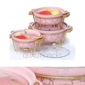 Triple Serving Dishes