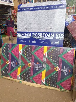 Rosefoam Mattress Super Deluxe.3*6*6inches.( Silver)