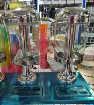 Stainless Steel Double Juice Dispenser 16L