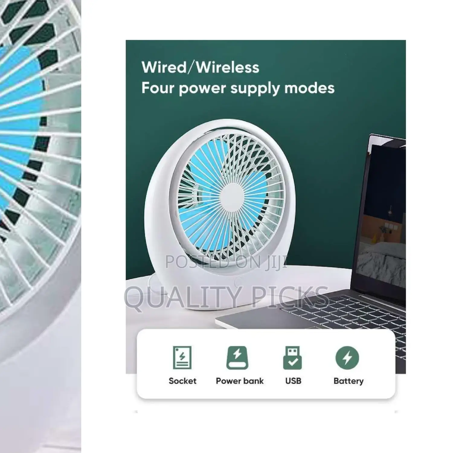 Portable Desktop Fan