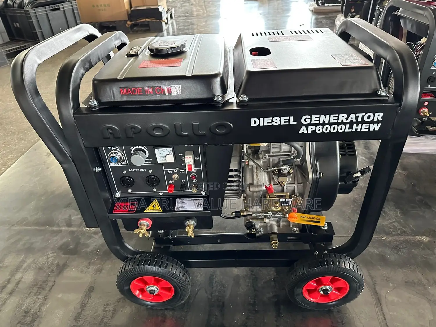 Diesel Generator 4 Wheel  % Copper