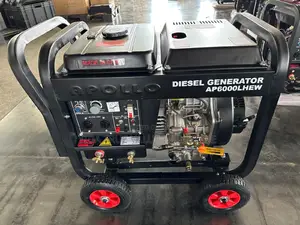 Diesel Generator 4 Wheel  % Copper