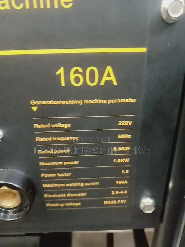 Both Generator and Welding 160A