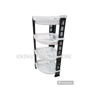Bathroom Corner Shelf Storage Unit